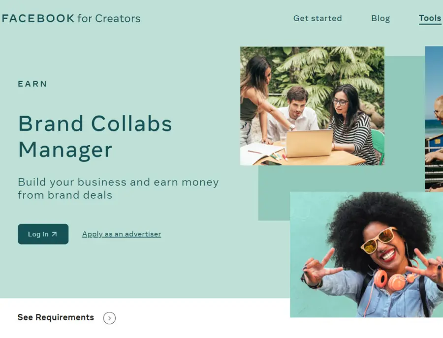 Brand Collabs Manager di Facebook